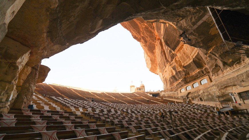 Пещерный храм в Каире